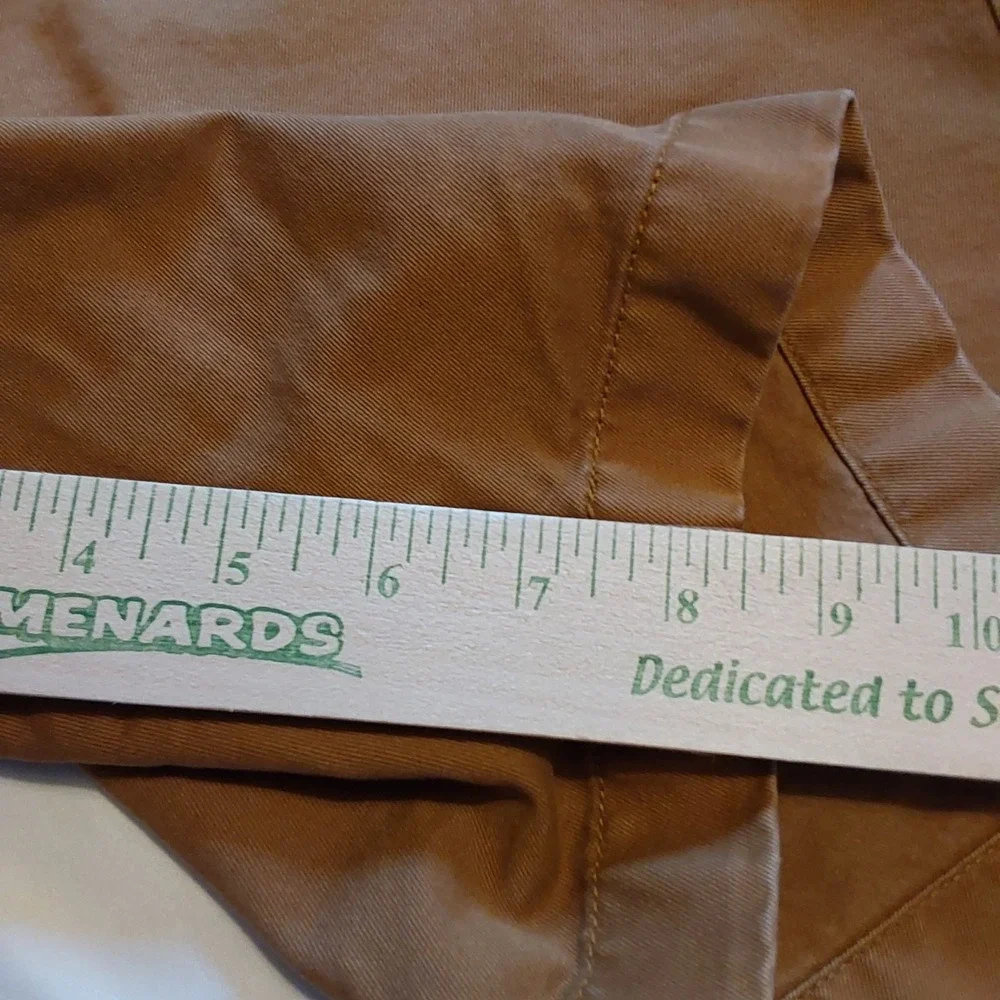 J. Crew Men's Essential Brown Shorts‎ Size 38 Chino Dock Boat Casual 9